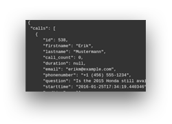 BuyerCall API